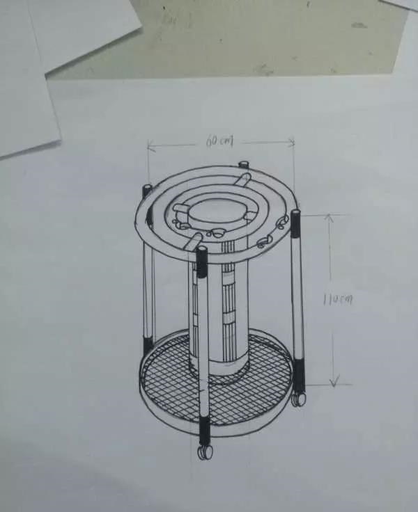 3D打印雨傘烘干機產品驗證